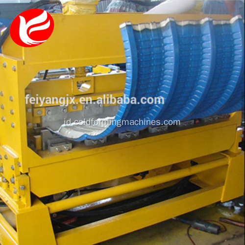 Profil Lengkungan trapesium Mesin Crimping Curving